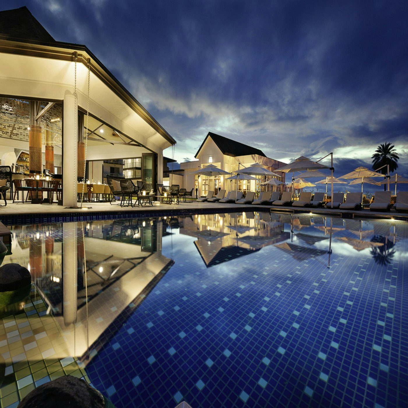 Pool terrace